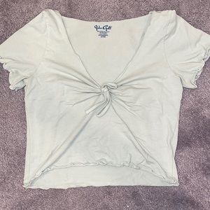Green brandy Melville top sage